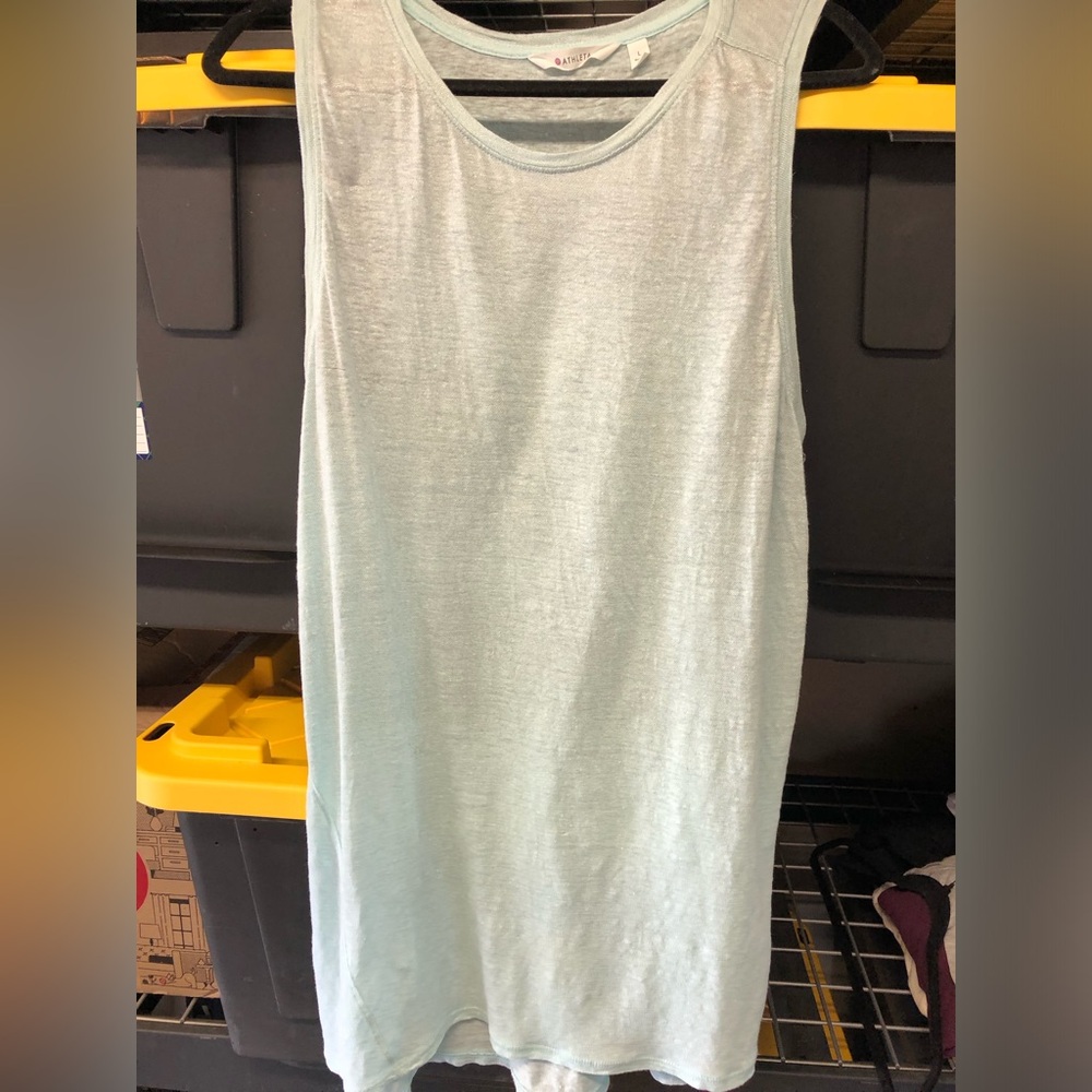 Athleta Shiva Shimmer Sleeveless Tank, L